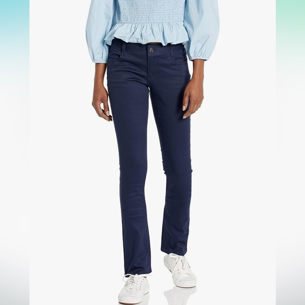 NEW Lee Uniforms Juniors Classic 5 Pocket Skinny Pant
